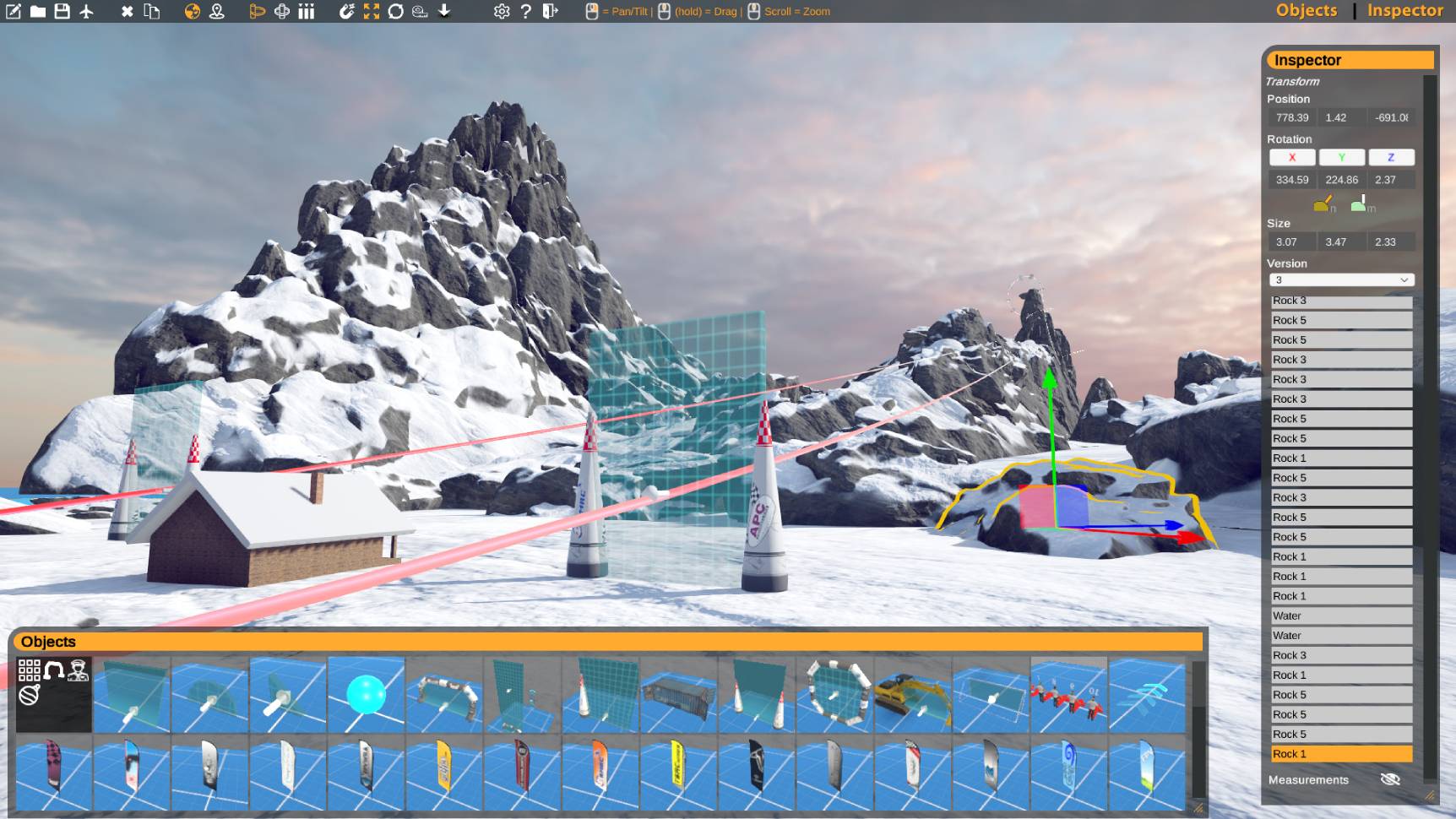 Wings Simulator Track Builder